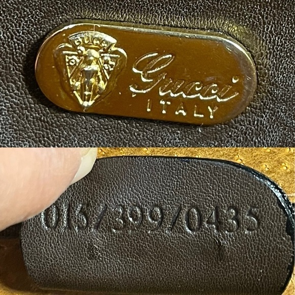 Gucci canvas and leather briefcase - laptop bag Vintage 50s - Picture 8 of 16